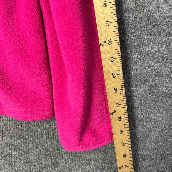 Vineyard Vines Jacket Women Sz M Pink Full‎ Zip Long Sleeve Fleece - Picture 5 of 9